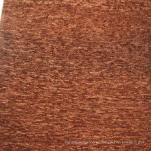 Brown Plain sofá tela Chenille 310GSM